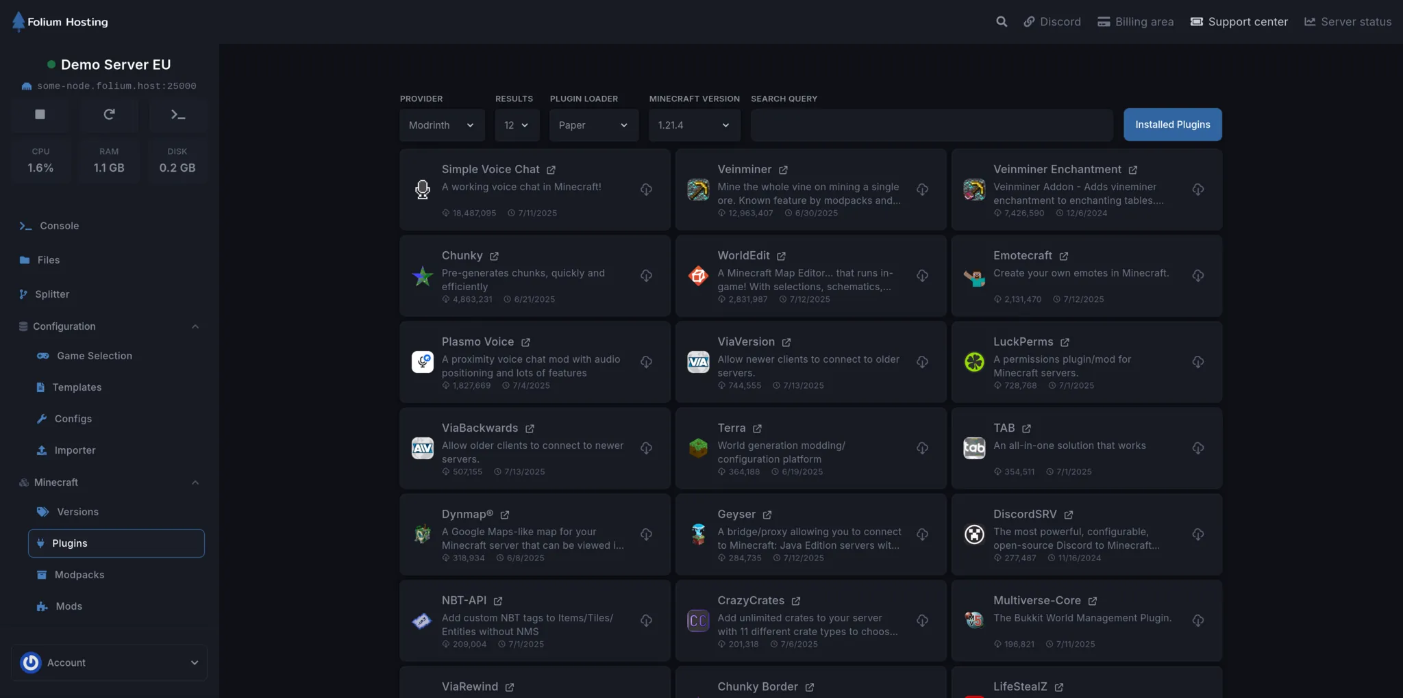 Game panel interface 9